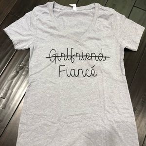 Fiancé vneck shirt